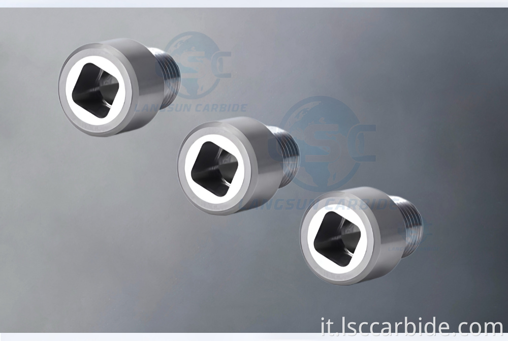 Tungsteno Brappa ugelli in carburo TUNGSTEN BRAZE CARBIDE NOZZLES